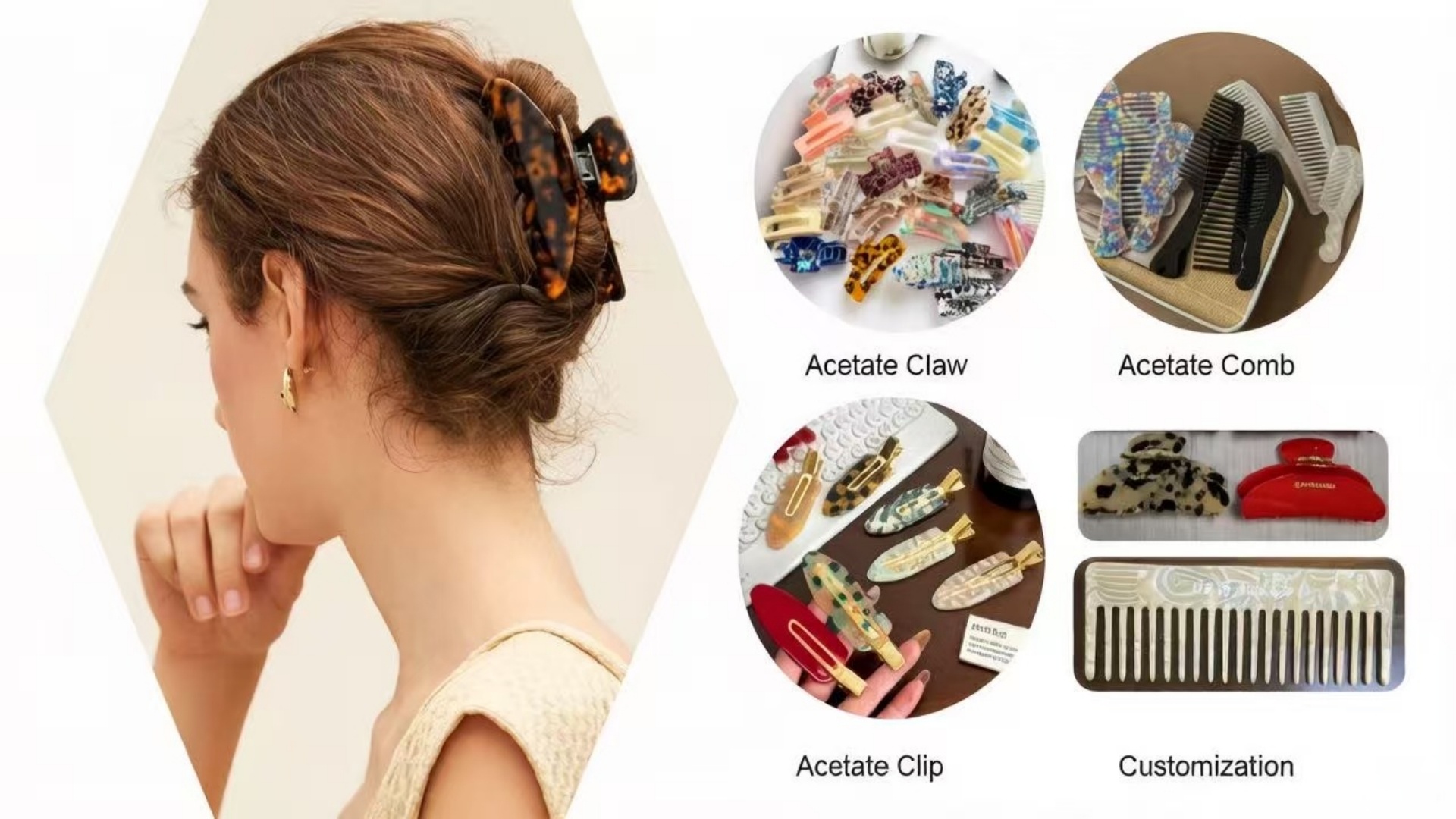 Acetate Hair Accessories